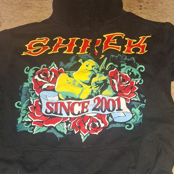 Disney Jackets & Blazers - Disney Black Jacket with Shrek Graphic